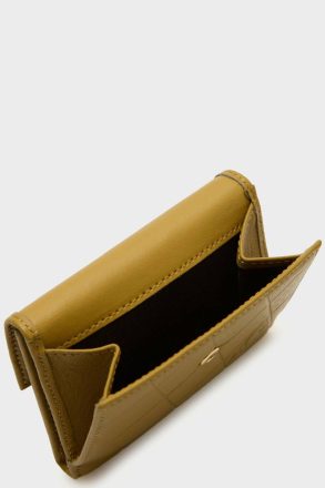Women Combinacion Unica Japanese Wallet With Coin Purse Purificacion Garci Small Wallets Olive Green - Image 3