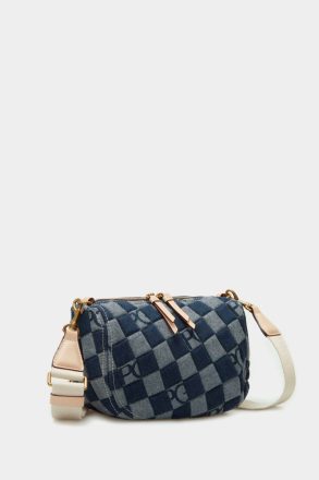 Women Crossbody Bags Purificacion Garci Combinación Única Cross Body Bag Denim Blue - Image 2