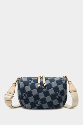 Women Crossbody Bags Purificacion Garci Combinación Única Cross Body Bag Denim Blue