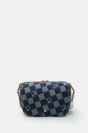 Women Crossbody Bags Purificacion Garci Combinación Única Cross Body Bag Denim Blue - Image 4