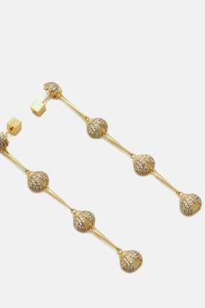Women Gold/White Earrings Catarina Earrings Purificacion Garci - Image 2