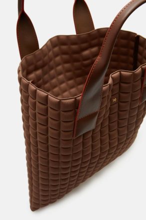 Women Handbags Brown Purificacion Garci Choco Pg Handbag - Image 3