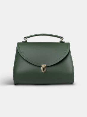 Women Handbags Cambridge Satchel The Poppy -Racing Green