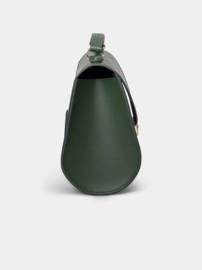 Women Handbags Cambridge Satchel The Poppy -Racing Green - Image 3