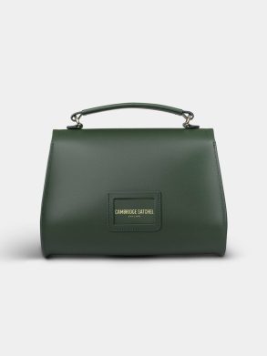 Women Handbags Cambridge Satchel The Poppy -Racing Green - Image 4