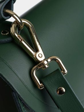 Women Handbags Cambridge Satchel The Poppy -Racing Green - Image 5
