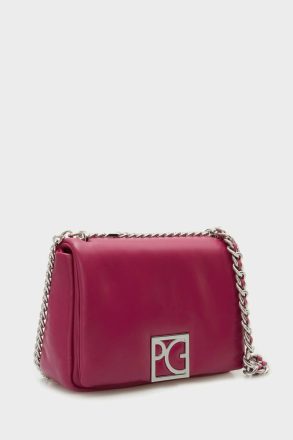 Women Homenaje Acolchado Shoulder Bag Shoulder Bags Purificacion Garci Pink - Image 2