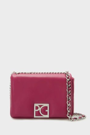 Women Homenaje Acolchado Shoulder Bag Shoulder Bags Purificacion Garci Pink