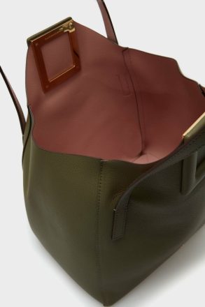 Women Khaki Shoulder Bags Marco Shoulder Bag Purificacion Garci - Image 3