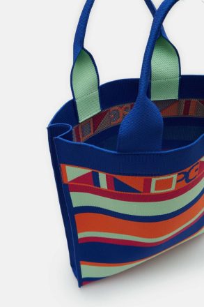 Women Klein Blue Purificacion Garci Market Bag Handbag Handbags - Image 3