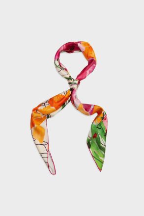 Women Multicolor Scarves Purificacion Garci Pg Delirios 90 Silk Scarf - Image 2