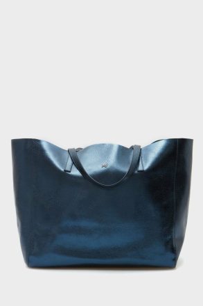 Women Navy Twin Shoulder Bag Purificacion Garci Shoulder Bags