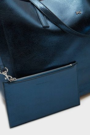 Women Navy Twin Shoulder Bag Purificacion Garci Shoulder Bags - Image 3