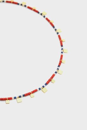 Women Necklaces Red/Multicolour Summer Bonds Necklace Purificacion Garci - Image 2