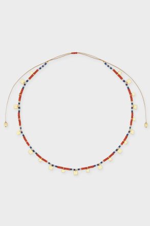 Women Necklaces Red/Multicolour Summer Bonds Necklace Purificacion Garci