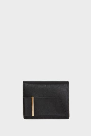 Women Obi Japanese Wallet Purificacion Garci Black Small Wallets