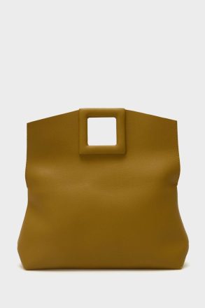 Women Olive Green Purificacion Garci Clutch Marco Handbag - Image 4