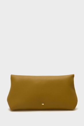 Women Olive Green Purificacion Garci Clutch Marco Handbag - Image 5