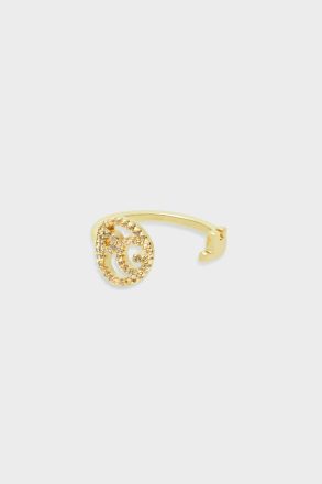 Women Pg Keys Ring Crystal Purificacion Garci Gold