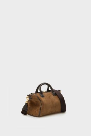 Women Purificacion Garci Algo Prestado Handbag Coffee Crossbody Bags - Image 2