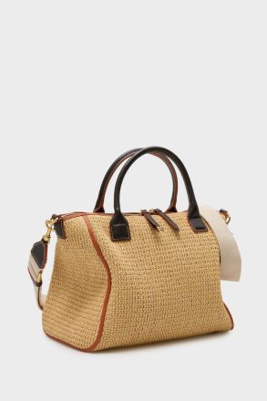 Women Purificacion Garci Algo Prestado Handbag Handbags Natural - Image 2