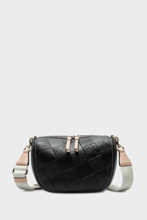 Women Purificacion Garci Black Combinación Única Cross Body Bag Crossbody Bags