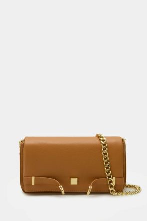 Women Purificacion Garci Crossbody Bags La Gran Manzana Crossbody Bag Tan