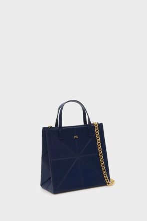 Women Purificacion Garci Crossbody Bags Origami Crossbody Bag Navy - Image 2