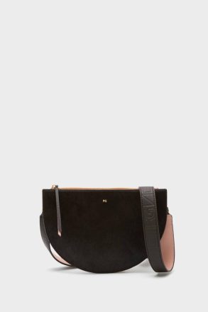 Women Purificacion Garci Dark Brown Tándem Crossbody Bag Crossbody Bags