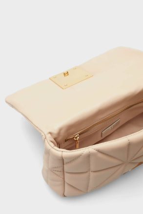 Women Purificacion Garci Gardenia Homenaje Acolchado Crossbody Bag Shoulder Bags - Image 3
