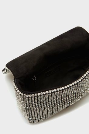 Women Purificacion Garci Homenaje Acolchado Crossbody Bag Gray Shoulder Bags - Image 3