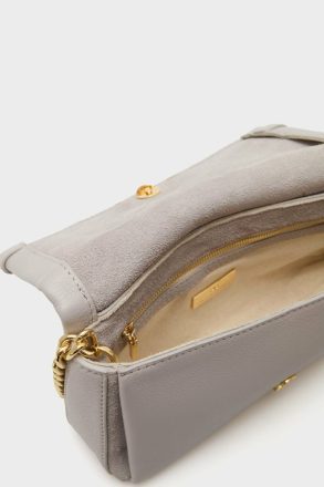 Women Purificacion Garci La Gran Manzana Crossbody Bag Crossbody Bags Light Gray - Image 4