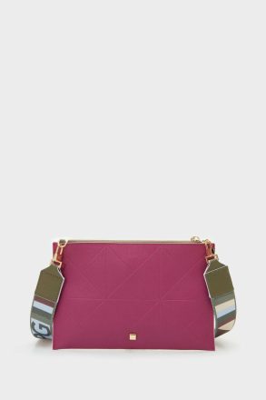 Women Purificacion Garci Magenta Crossbody Bags Tandem Crossbody Bag - Image 5