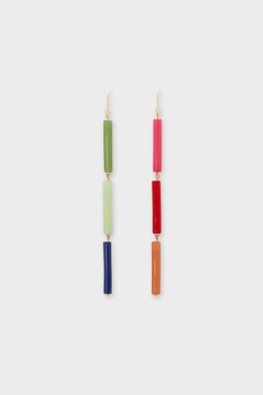 Women Purificacion Garci Multicolor Fun Confetti Drop Earrings