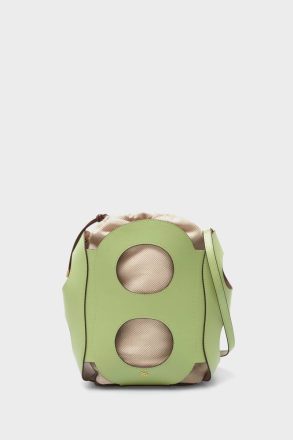 Women Purificacion Garci Ocho Bucket Bag Apple Green Crossbody Bags