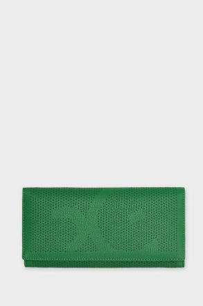 Women Purificacion Garci Puntillismo American Wallet Large Wallets Green/Navy