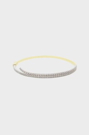 Women Purificacion Garci Radiant Bracelet Gold/Silver Crystal