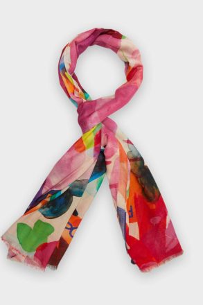 Women Purificacion Garci Scarves Multicolor Pg Mickey Wool Scarf - Image 2
