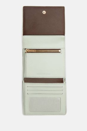 Women Purificacion Garci Soho Japanese Fold Over Wallet Brown Small Wallets - Image 2