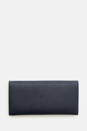 Women Purificacion Garci Tandem American Wallet With Detachable Coin Purse Navy Large Wallets - Image 3
