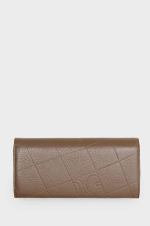 Women Purificacion Garci Taupe Large Wallets Combinación Única American Wallet - Image 3