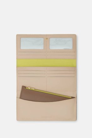 Women Purificacion Garci Topo/Gardenia Large Wallets Origami American Wallet With Detachable Coin Purse - Image 2