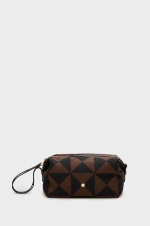 Women Purigami Wash Bag Purificacion Garci Brown Pouches And Wash Bags - Image 4
