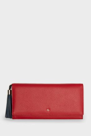 Women Red Purificacion Garci Samburu American Wallet Large Wallets