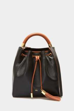 Women Samburu Bucket Bag Black Purificacion Garci Handbags