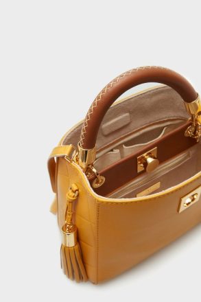 Women Samburu Cross Body Bag Handbags Yellow Purificacion Garci - Image 3