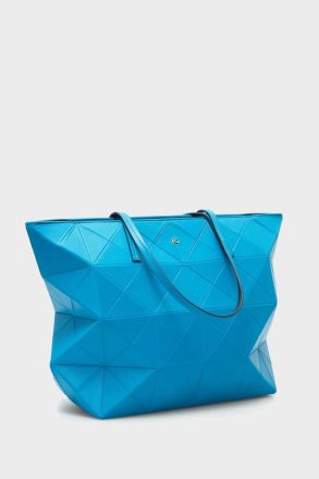 Women Shoulder Bags Blue Purificacion Garci Origami Zipped Shopping Bag - Image 2