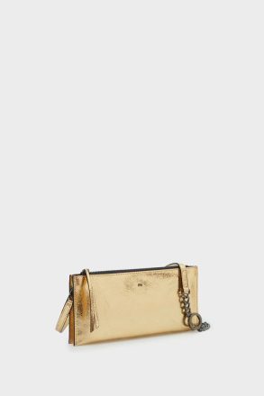 Women Shoulder Bags Gold Purificacion Garci Tandem Pochette Shoulder Bag - Image 2