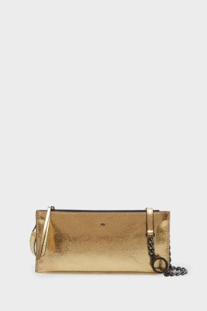 Women Shoulder Bags Gold Purificacion Garci Tandem Pochette Shoulder Bag