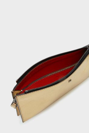 Women Shoulder Bags Gold Purificacion Garci Tandem Pochette Shoulder Bag - Image 3